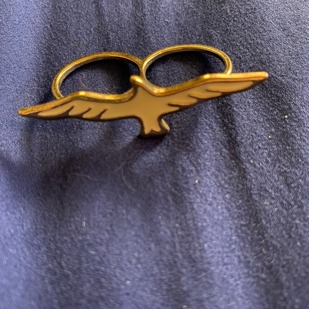 Bird Two-Finger Ring - Picture 2 of 2
